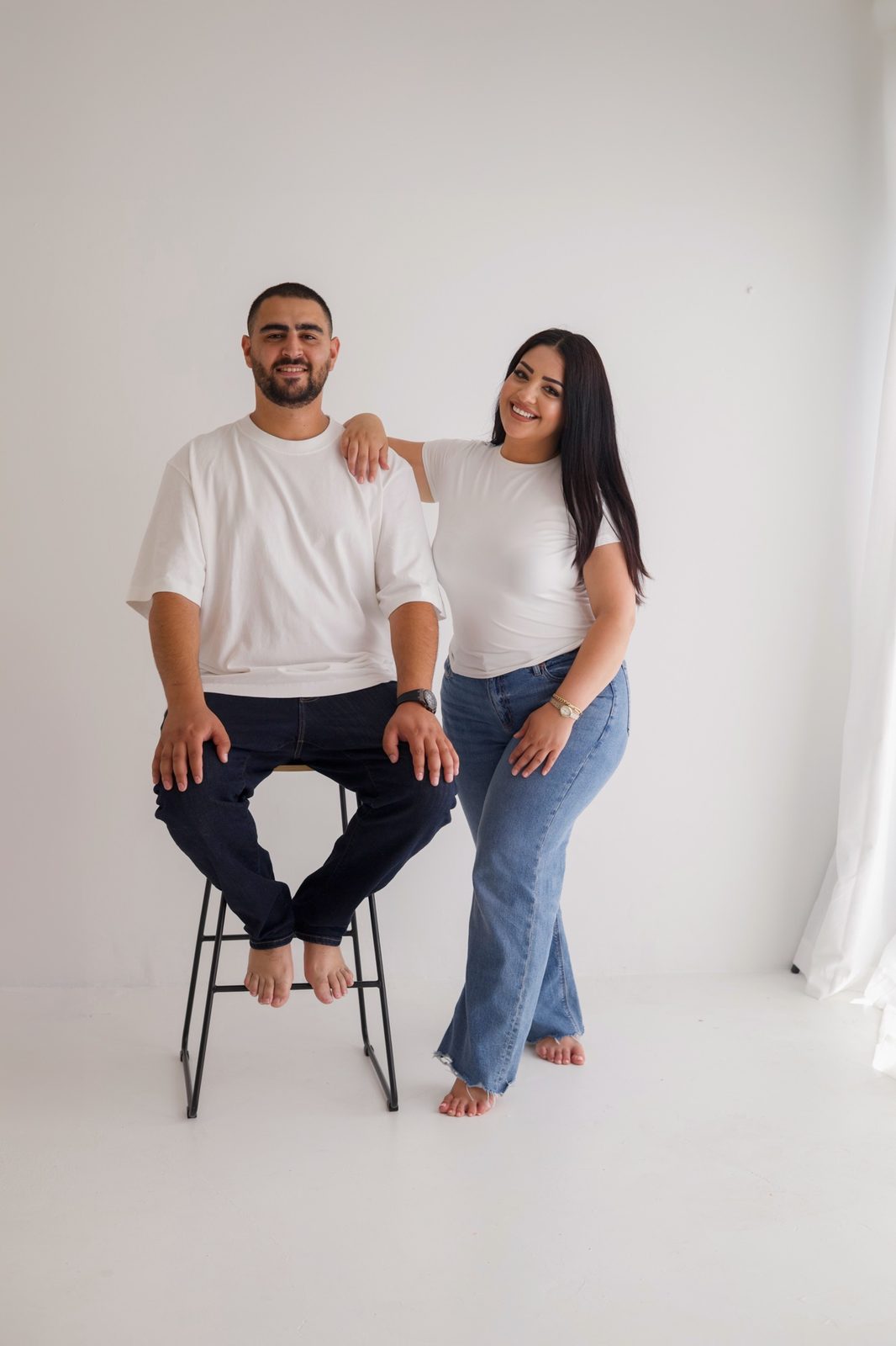 Couple portrait photographed by Kamar photography