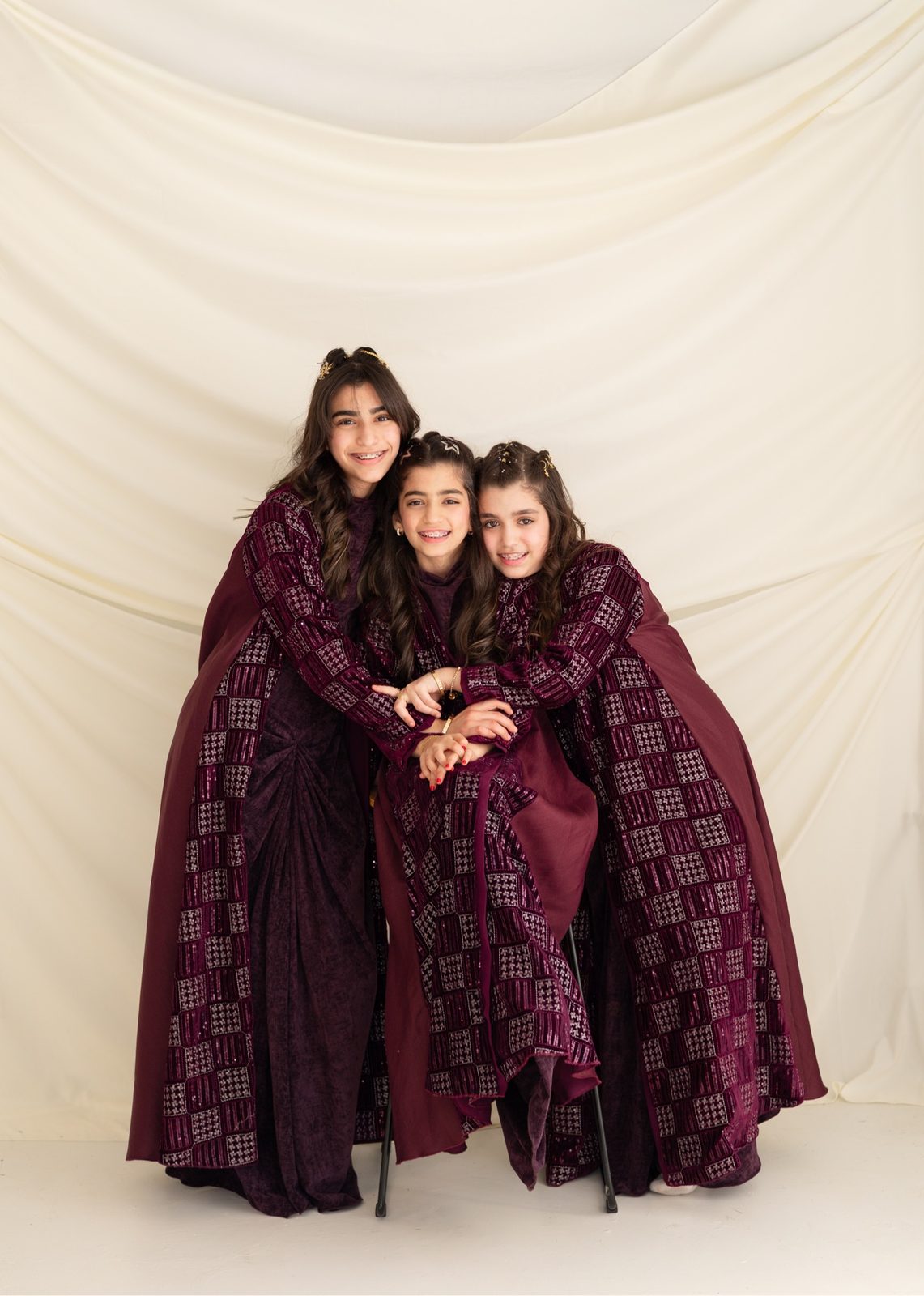 Family portrait photographed by Kamar photography