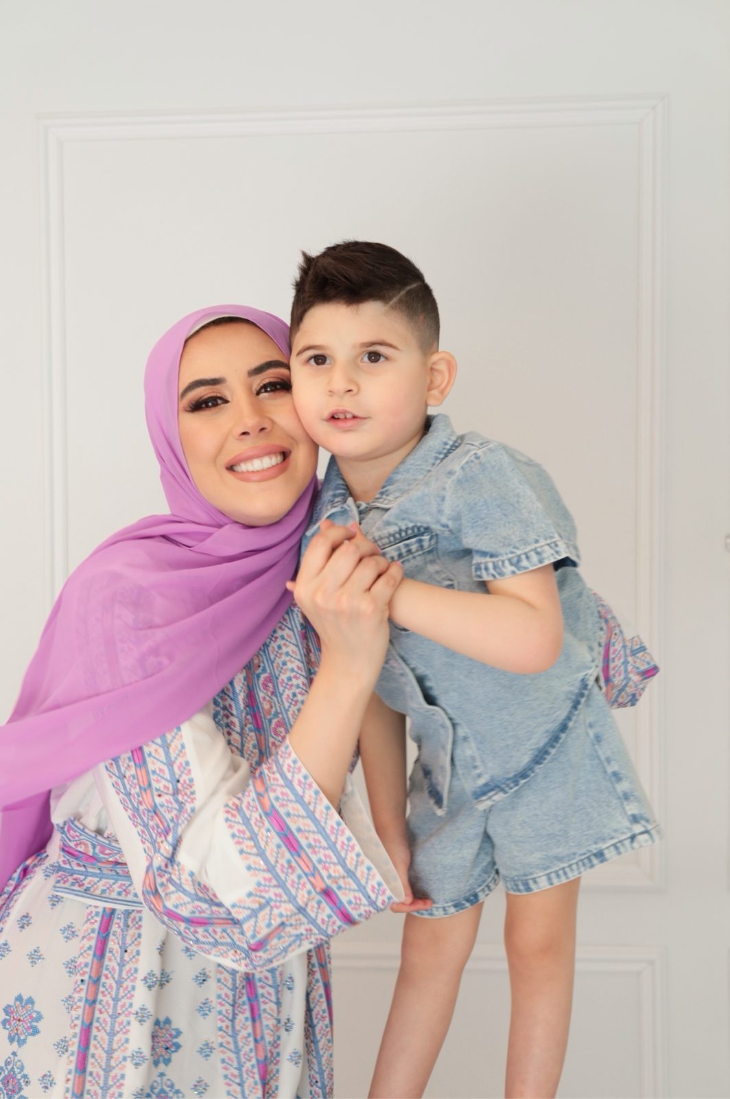 Family portrait photographed by Kamar photography