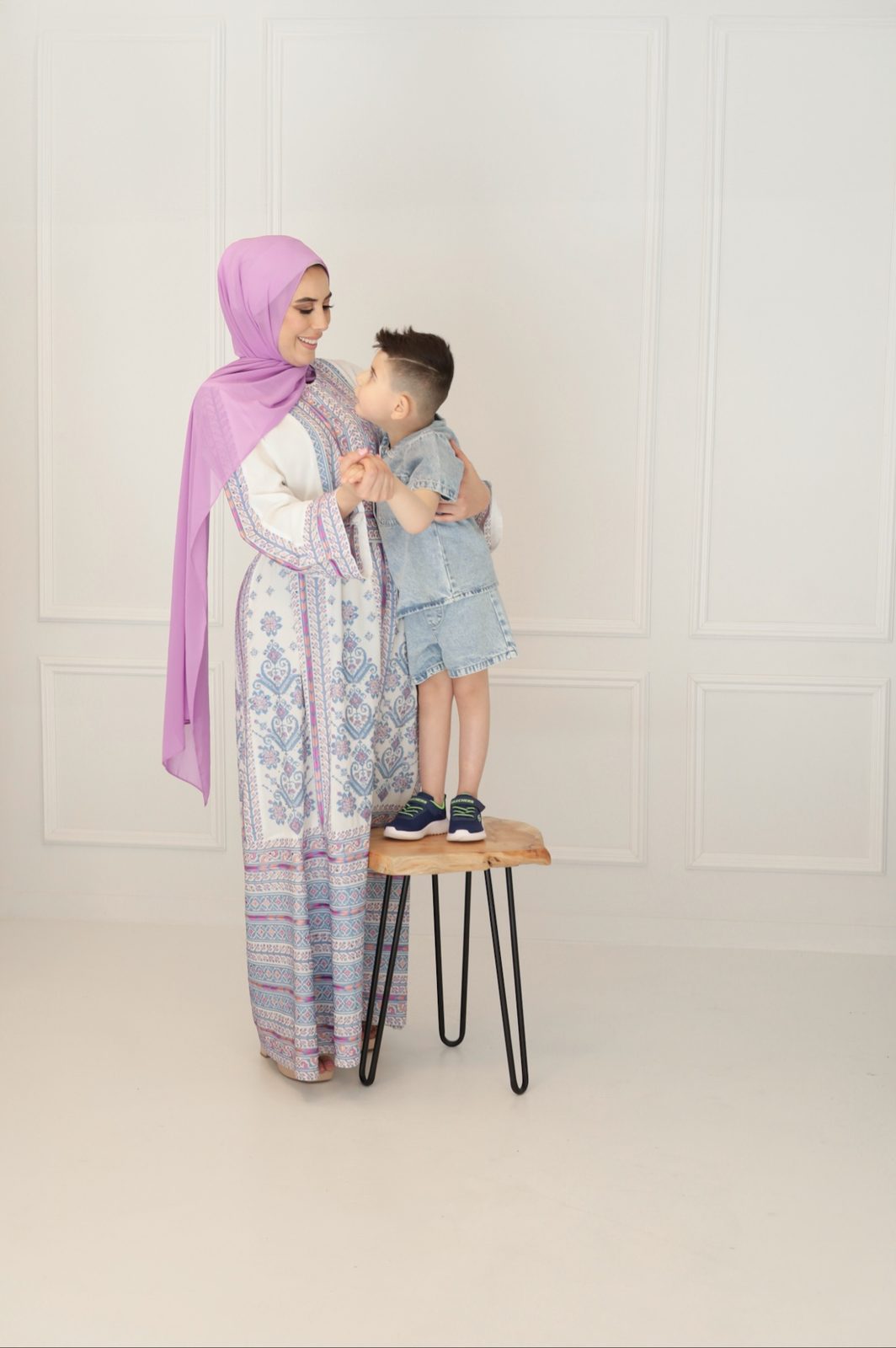 Family portrait photographed by Kamar photography