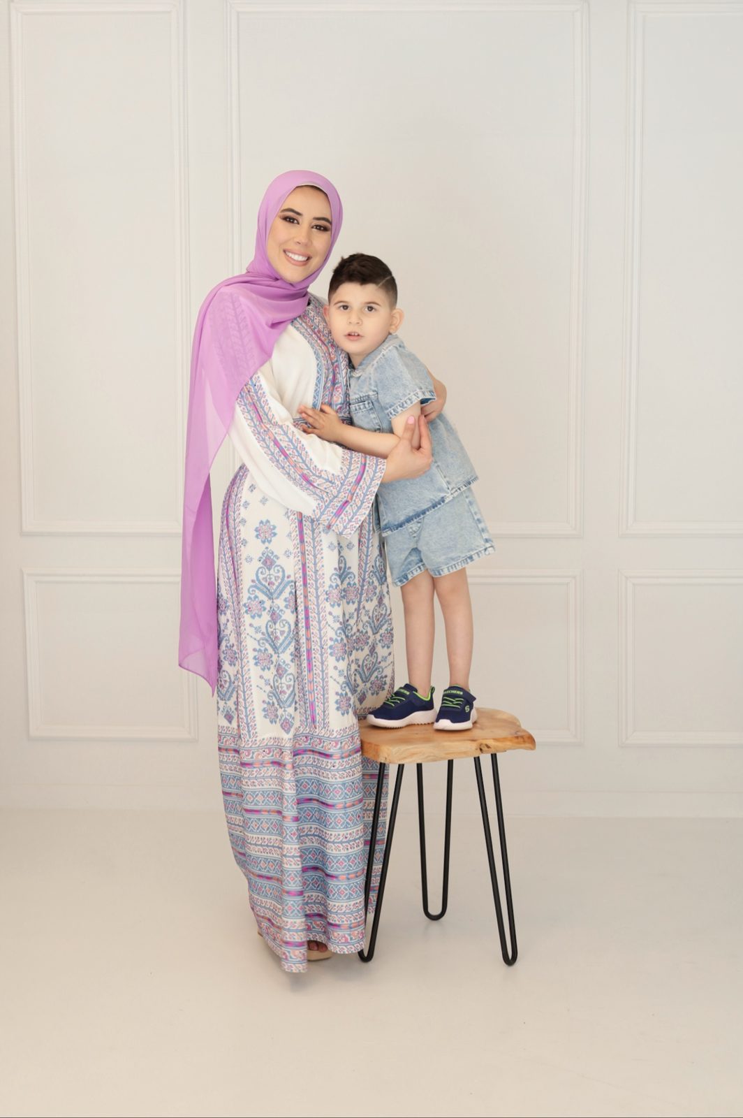 Family portrait photographed by Kamar photography